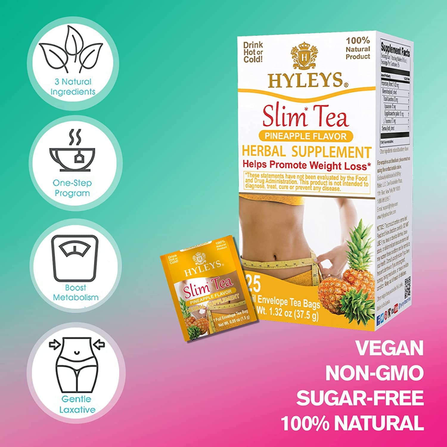 Pineapple Detox Slimming Tea