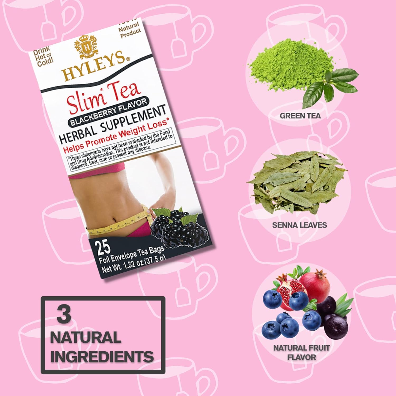 Pineapple Detox Slimming Tea